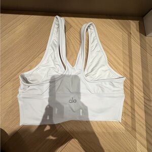ALO Yoga White Sports Bra